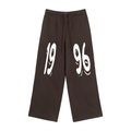 Fleece Drawstring Straight-Leg Sweatpants