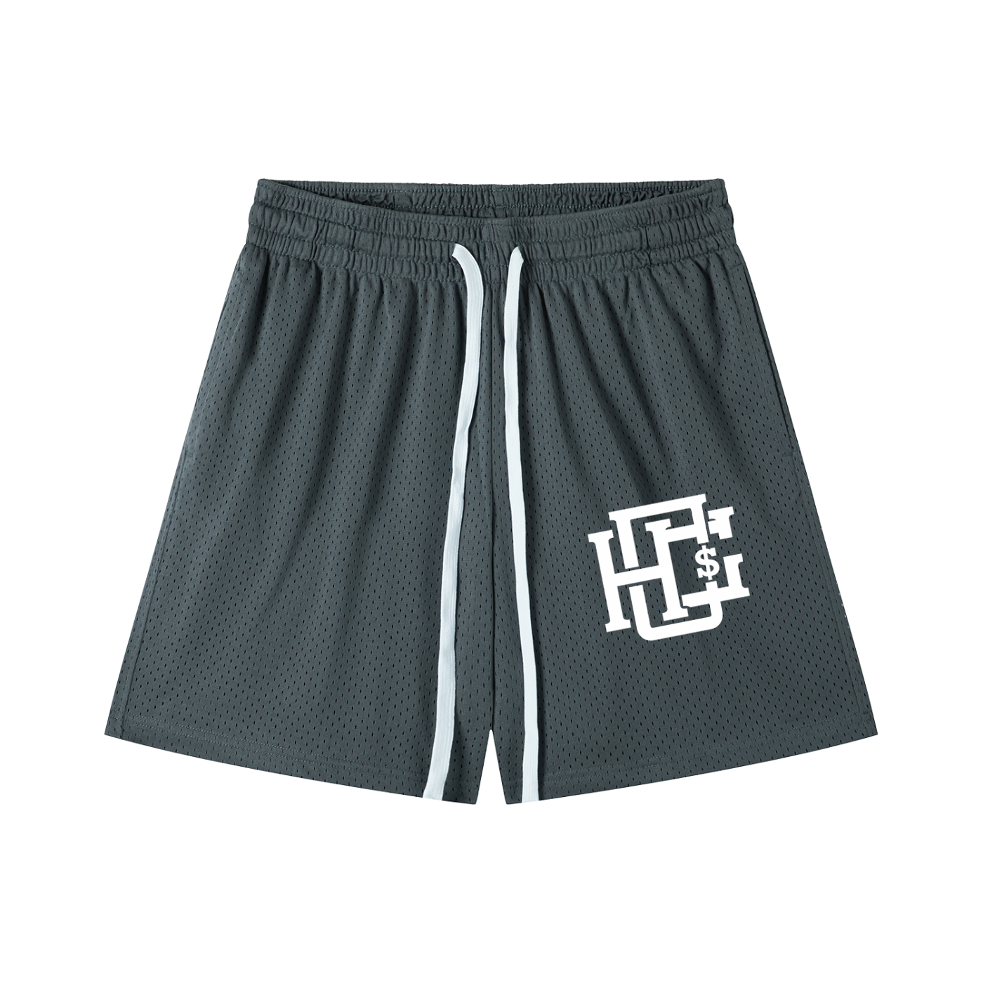 Mesh Drawstring Shorts