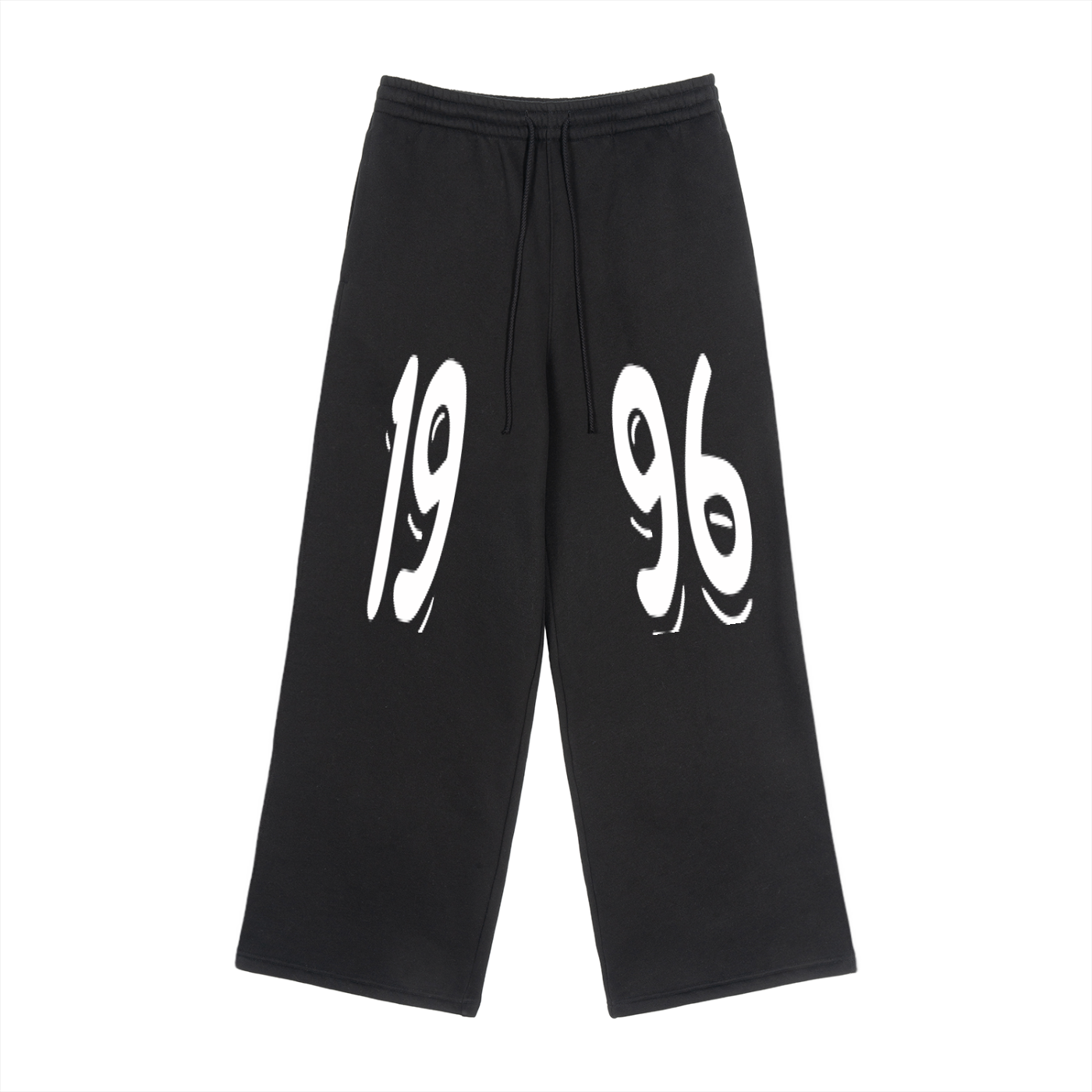 Fleece Drawstring Straight-Leg Sweatpants