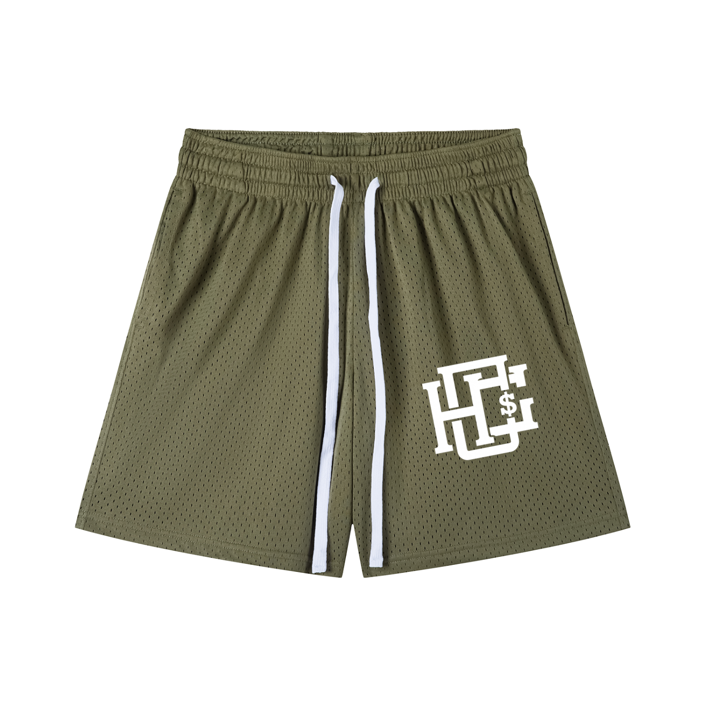Mesh Drawstring Shorts
