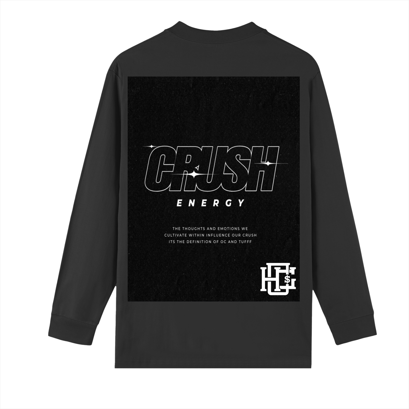 Crew Neck Drop Shoulder Long Sleeve Shirt