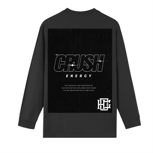 Crew Neck Drop Shoulder Long Sleeve Shirt