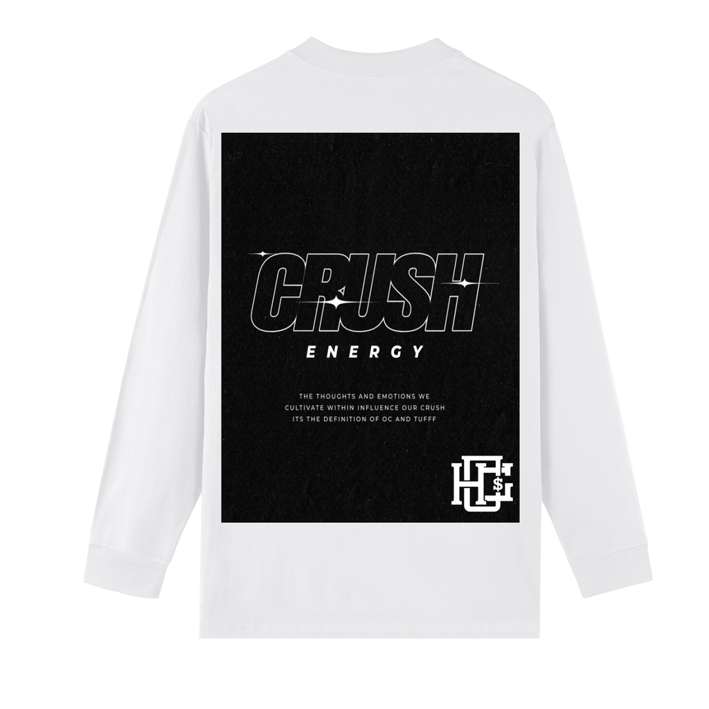 Crew Neck Drop Shoulder Long Sleeve Shirt